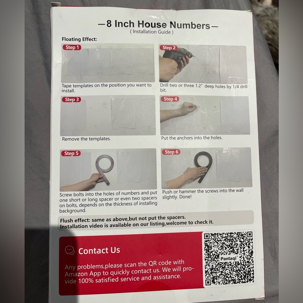 Modern House Numbers #2 - Picture 4 of 7